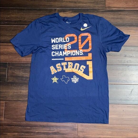 Nike 2017 Astros World Series T-Shirt - Picture 1 of 3